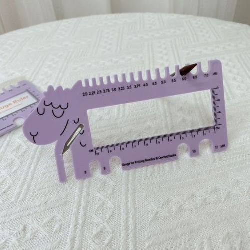 卡乐织测量毛线小样密度尺