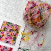 意大利进口涂 藤梦幻马海毛 巴贝同工厂 卡乐织 40g 95米长