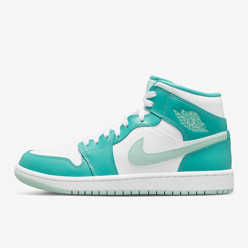 Nike/耐克正品Air Jordan 1mid AJ1女子运动舒适篮球鞋DV2229-300