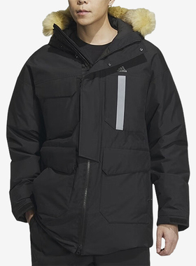 Adidas/阿迪达斯正品2023新款男子防风保暖休闲羽绒服IS0366