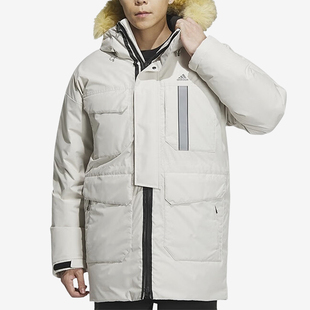 Adidas/阿迪达斯正品2023新款男子防风御寒运动羽绒服IS0365