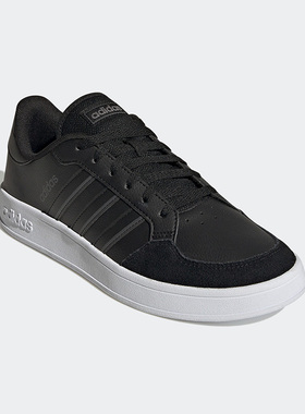 Adidas/阿迪达斯正品NEO BREAKNET网球文化男子透气板鞋 GX4198