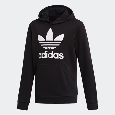 Adidas/阿迪达斯正品三叶草2019男女大童HOODIE连帽卫衣 DV2870