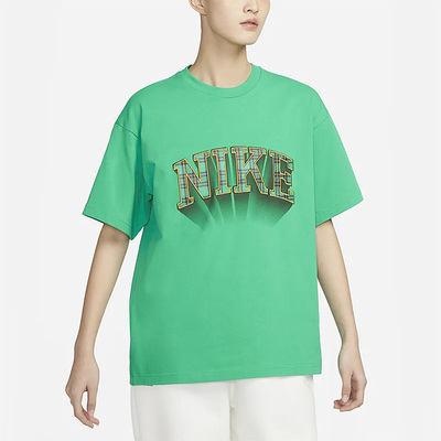 Nike/耐克正品休闲装格纹立体男子运动短袖T恤 FB2736-324
