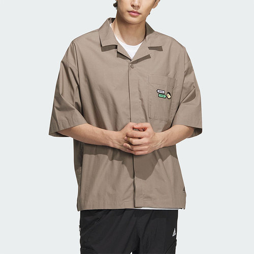 阿迪达斯男子运动短袖