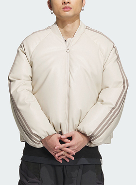 Adidas/阿迪达斯正品三叶草冬季情侣款保暖时尚羽绒服IW0760