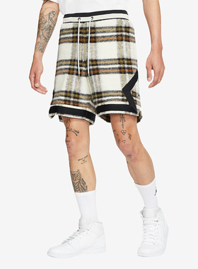 Nike/耐克正品Jordan男子时尚格纹羊毛运动短裤DC3250-104