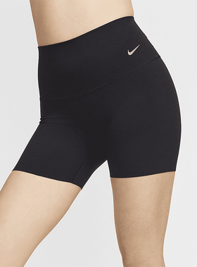 Nike/耐克正品低强度女士高腰亲肤舒适骑行短裤FN3157-010