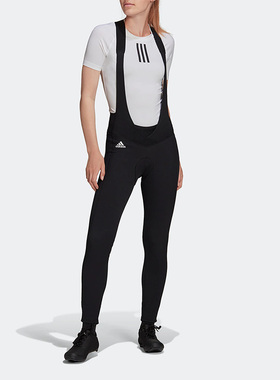 Adidas/阿迪达斯正品BIB COLD.RDY W 骑行女子秋运动背带裤GT6624
