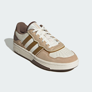 休闲板鞋 Adidas REFIT情侣款 三叶草COURT ID6068 阿迪达斯正品