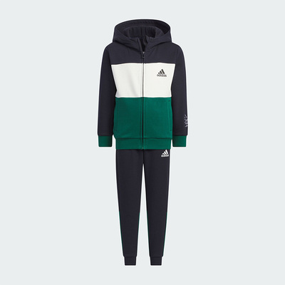 阿迪达斯小童时尚运动套装