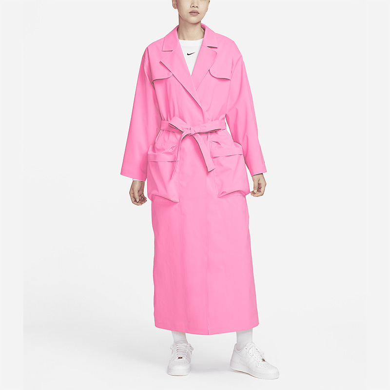 Nike/耐克正品STORM-FIT女子运动翻领夹克长款外套DV8231-606
