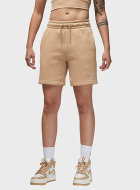 Nike/耐克正品JORDAN新款女子加绒时尚针织短裤FN4498-277