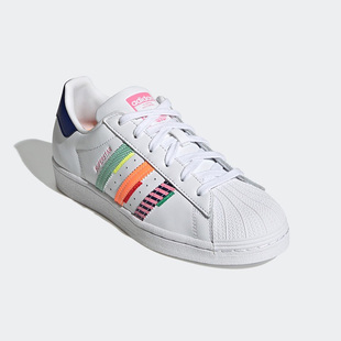 W女子经典 Adidas 三叶草SUPERSTAR 贝壳头板鞋 阿迪达斯正品 GW9783