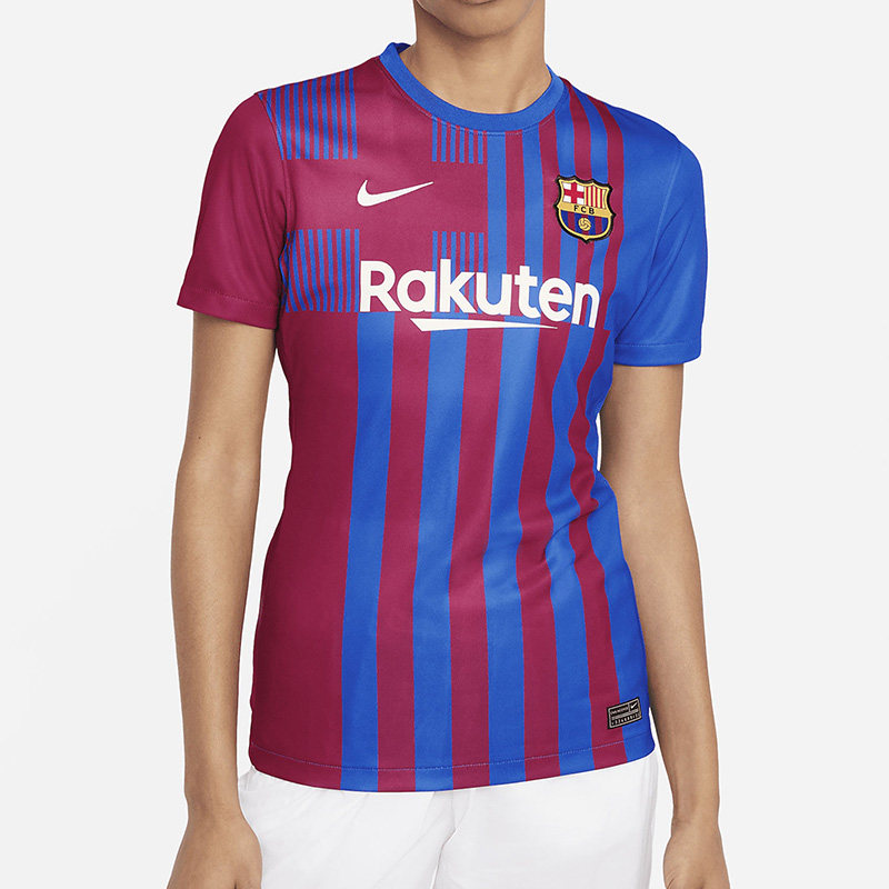 Nike/耐克正品新款女子西甲巴塞罗那俱乐部足球服CV8182-428