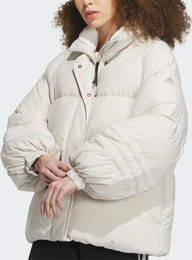 Adidas/阿迪达斯正品 A LINE DOWN J女士保暖羽绒服IL8912