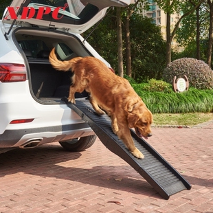 宠物爬梯狗狗上下车踏板可折叠梯子飘窗沙发防滑梯小型犬床边台阶