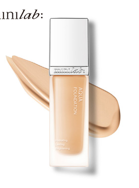 minilab持妆保湿粉底液 干皮养肤保湿遮瑕霜控油持久底妆化妆品