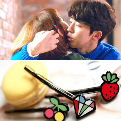 阿兹娜草莓发夹刘海夹