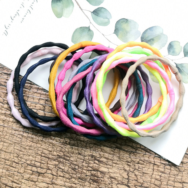 韩国进口头饰基本款kknekki发绳