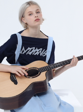 TI AMO高端手工吉他 民谣面单/全单 多尺寸配置  网红热销丘比特