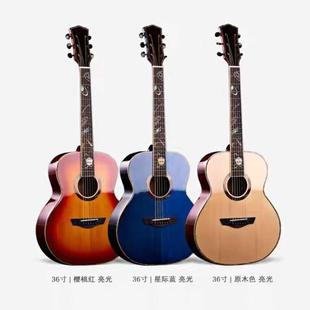 单板 JOKER 34寸云杉桃花芯面单亮光 男生女生初学者 卓克品牌