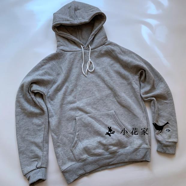 外贸男士秋冬加绒保暖连帽套头