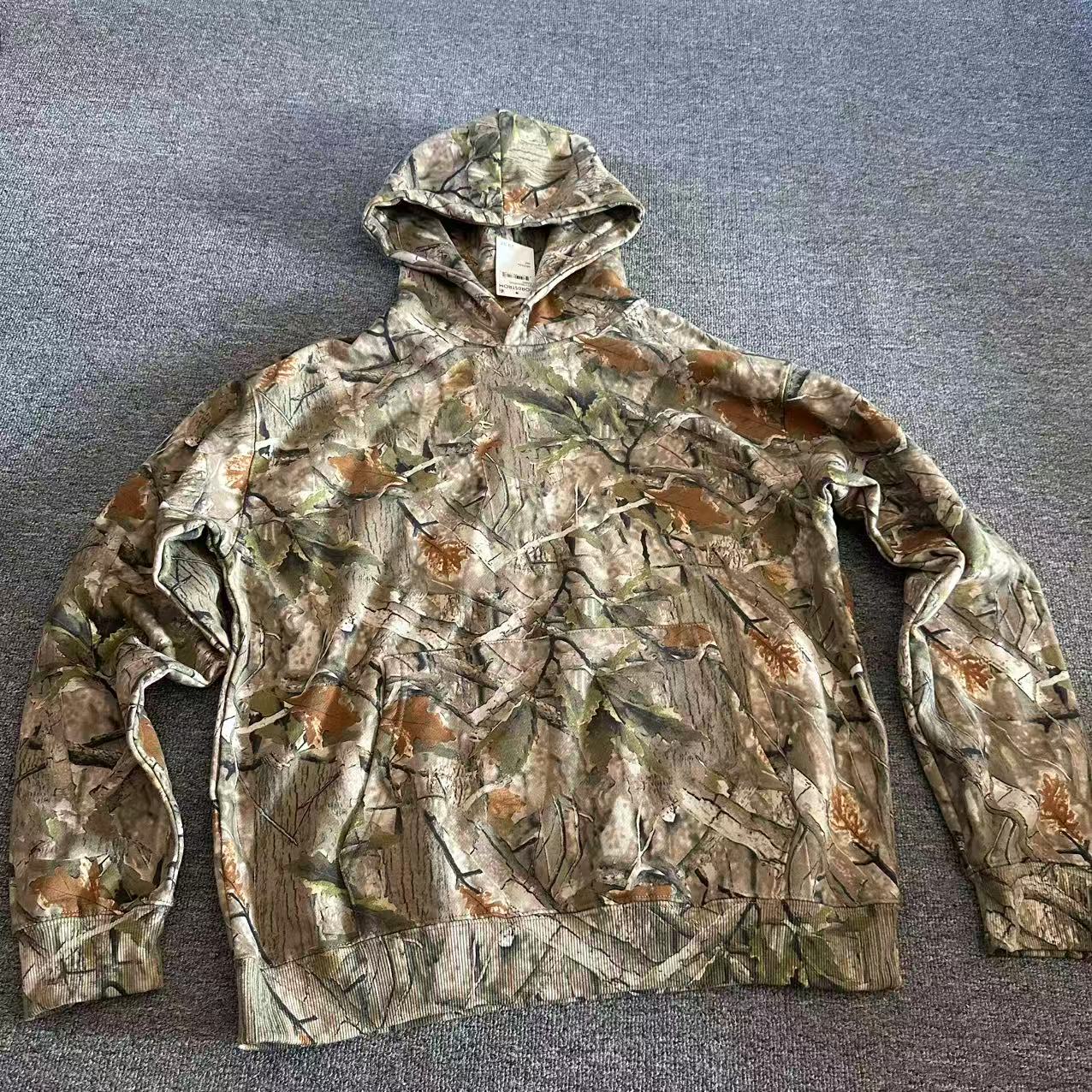 外贸男士春秋加绒保暖连帽卫衣