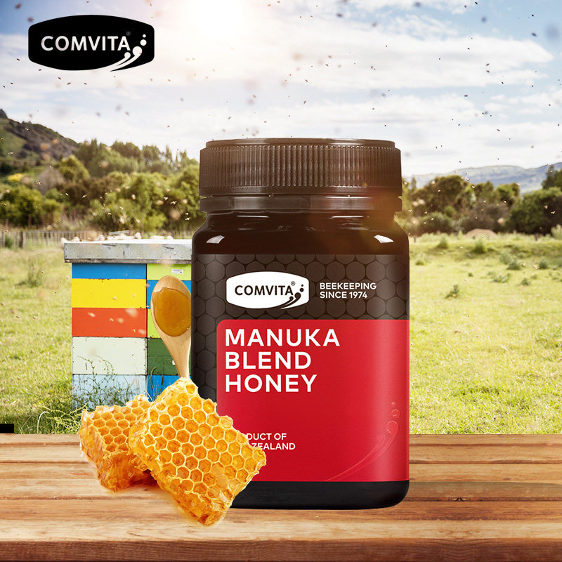 comvita康维他麦卢卡混合蜂蜜500g新西兰原装进口成熟蜜瓶装