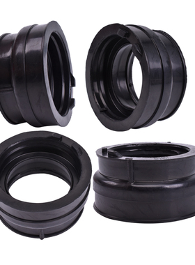 适用雅马哈YFM660F配件摩托车进气口 Grizzly660化油器接头接口胶