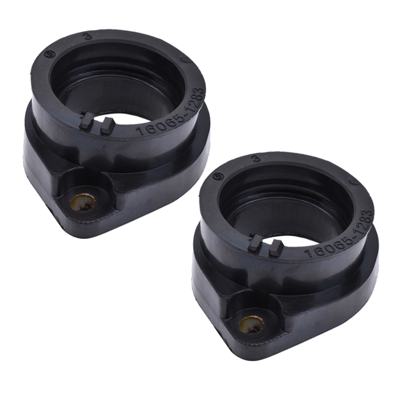 适用川崎KLX300配件97-07摩托车化油器接头胶接口喉管进气口