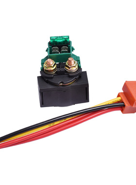 适用铃木中R750摩托车启动继电器 GS500 GSXR1100配件 马达继电器