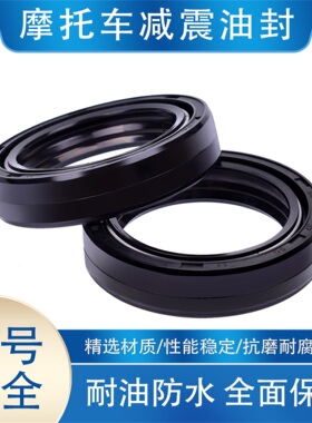 适用铃木猪TU250掠夺者GZ250配件RM85 GS500摩托车前叉减震器油封