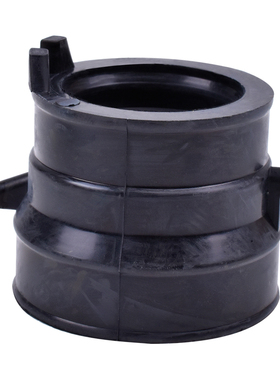 适用本田CB400配件 CBR250 14 17 19 22期化油器接口接头胶进气口