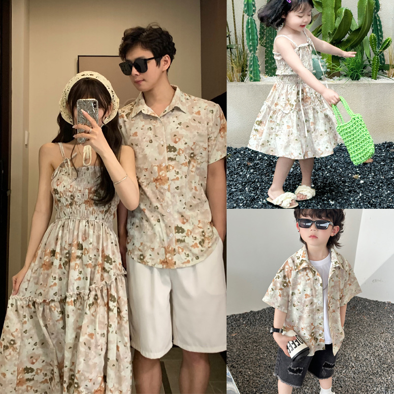 艺匀韩版亲子装/亲子时装