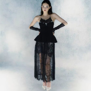 CAMEY 亮片吊带上衣 LIU