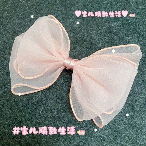 CLIP发夹弹簧夹公主洛丽大蝴蝶结