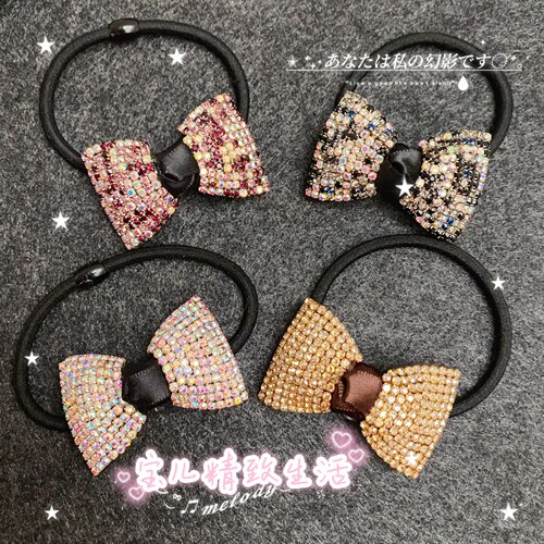 HandMade蝴蝶结发圈头绳皮筋