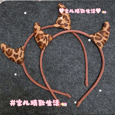HandMade发箍发卡小恶魔牛角