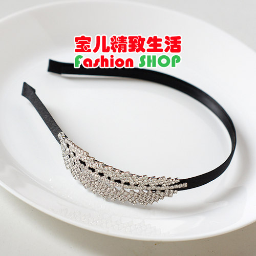 韩国进口手工奥地利水晶发箍