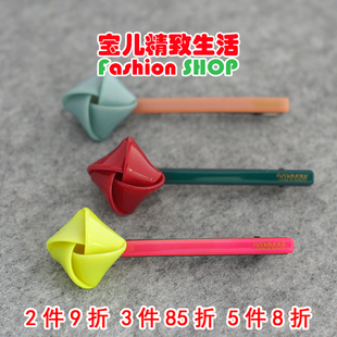 韩国进口GRAIN de BEAUTE AZ Aznavour 郁金香发夹鸭嘴夹边夹
