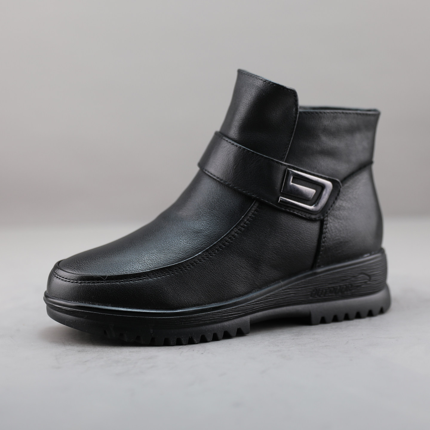 仅此一双35码冬季女靴羊皮毛一体保暖妈妈鞋真皮头层牛皮棉靴短靴,女鞋,时尚雪地靴,淘宝优惠券,粉丝福利购,淘宝优惠卷