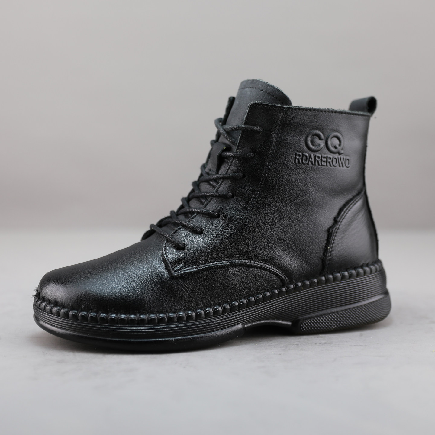 特价清仓仅此一双35码冬季女士英伦休闲短靴真皮头层牛皮加绒棉靴,女鞋,马丁靴,淘宝优惠券,粉丝福利购,淘宝优惠卷