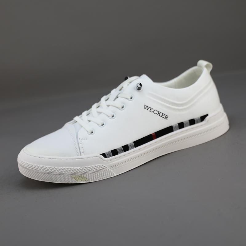 真皮年轻小白鞋防滑休闲