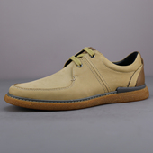 英伦风复古休闲皮鞋 纯属捡漏高品广东真皮手工皮鞋 男式 日常舒适单