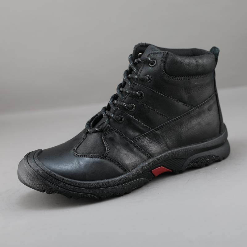 44码冬季男士英伦高帮休闲皮靴