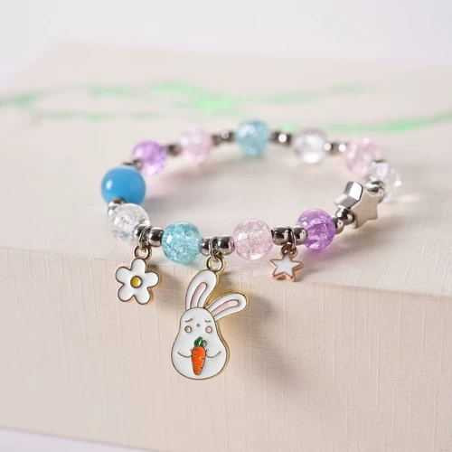 Мультяшный браслет из бисера, детский аксессуар, подарок на день рождения, прямые продажи с завода