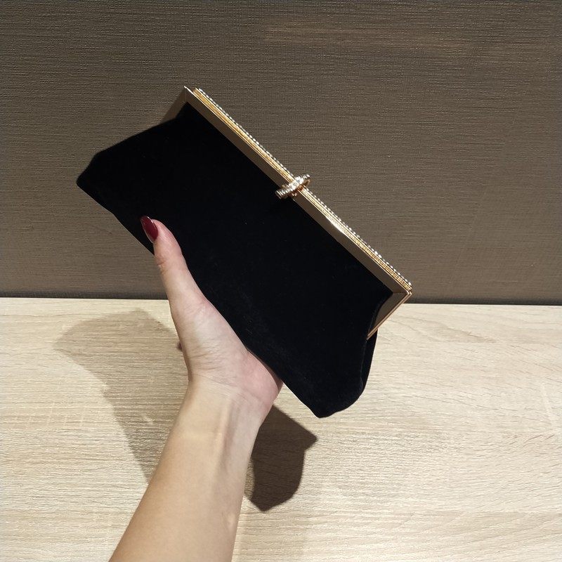 简约百搭 镶钻纯色丝绒手拿包 晚装包  宴会包 名媛女包 镶钻手包,箱包皮具/热销女包/男包,通用款女包,淘宝优惠券,粉丝福利购,淘宝优惠卷