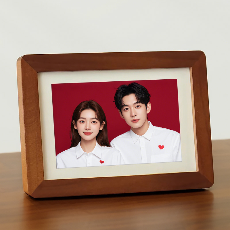 海马体结婚照相框登记证件照摆台