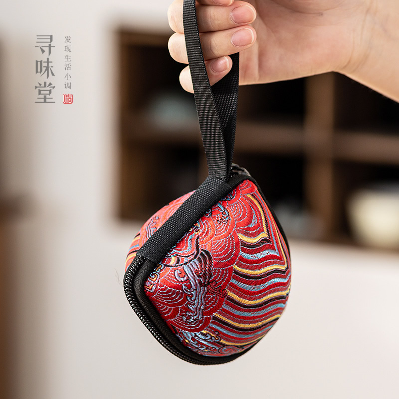 精致刺绣小杯包便携小包可装单杯